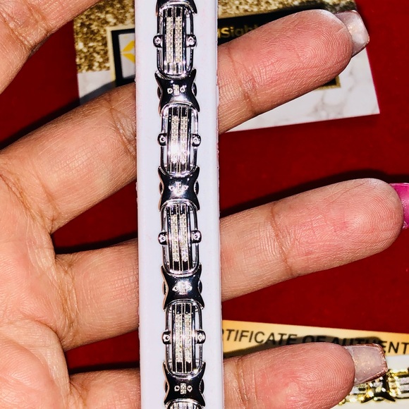 Genuine real diamond custom made bracelets for men, bestsellers back in stock! - Picture 10 of 10